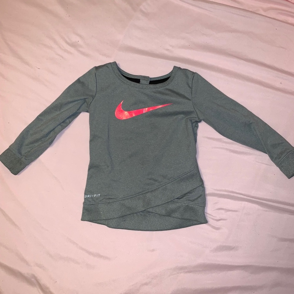 Girls Nike Dri-Fit long sleeve 18m